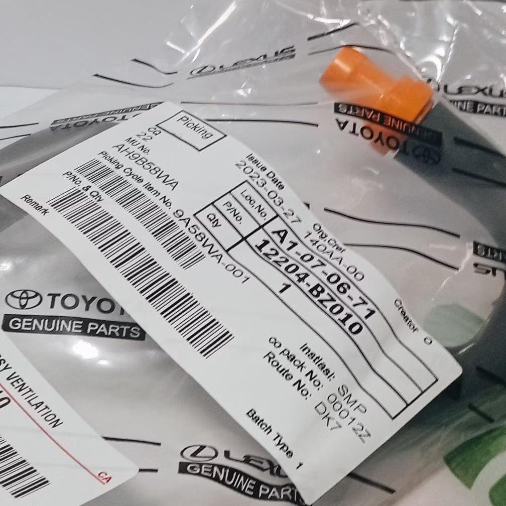 Selang Valve PCV+Valve PCV Original Toyota Avanza Xenia Rush Terios