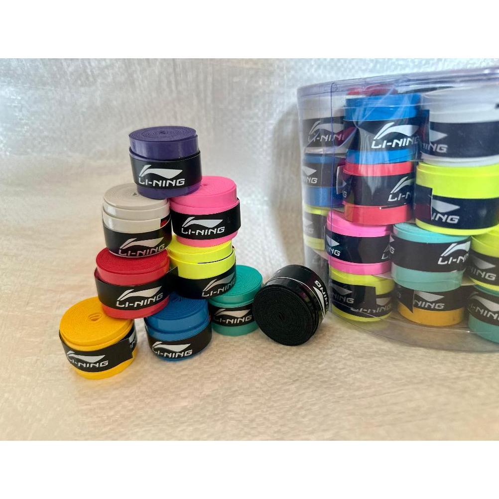 [60 PCS] GRIP RAKET BADMINTON LINING / GRIO KARET BADMINTON ANTI SLIP TEBAL