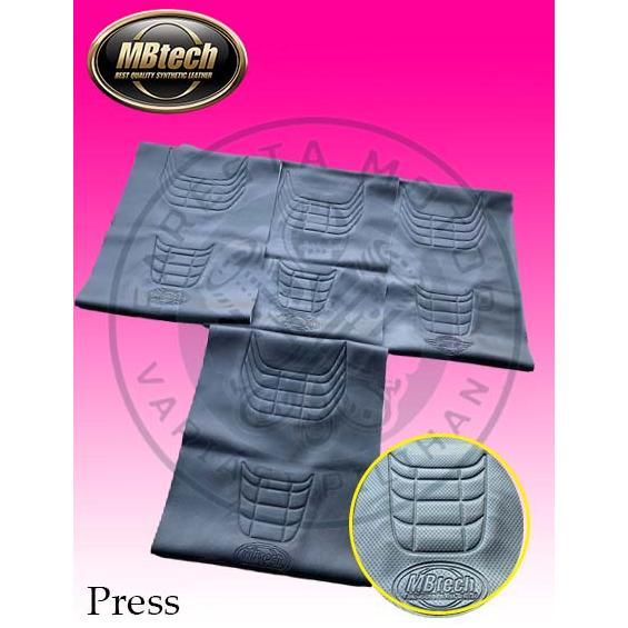 MBtech jok motor Press Kulit logo gambar carbon kulit jeruk bigdot Variasi motor bebek matic