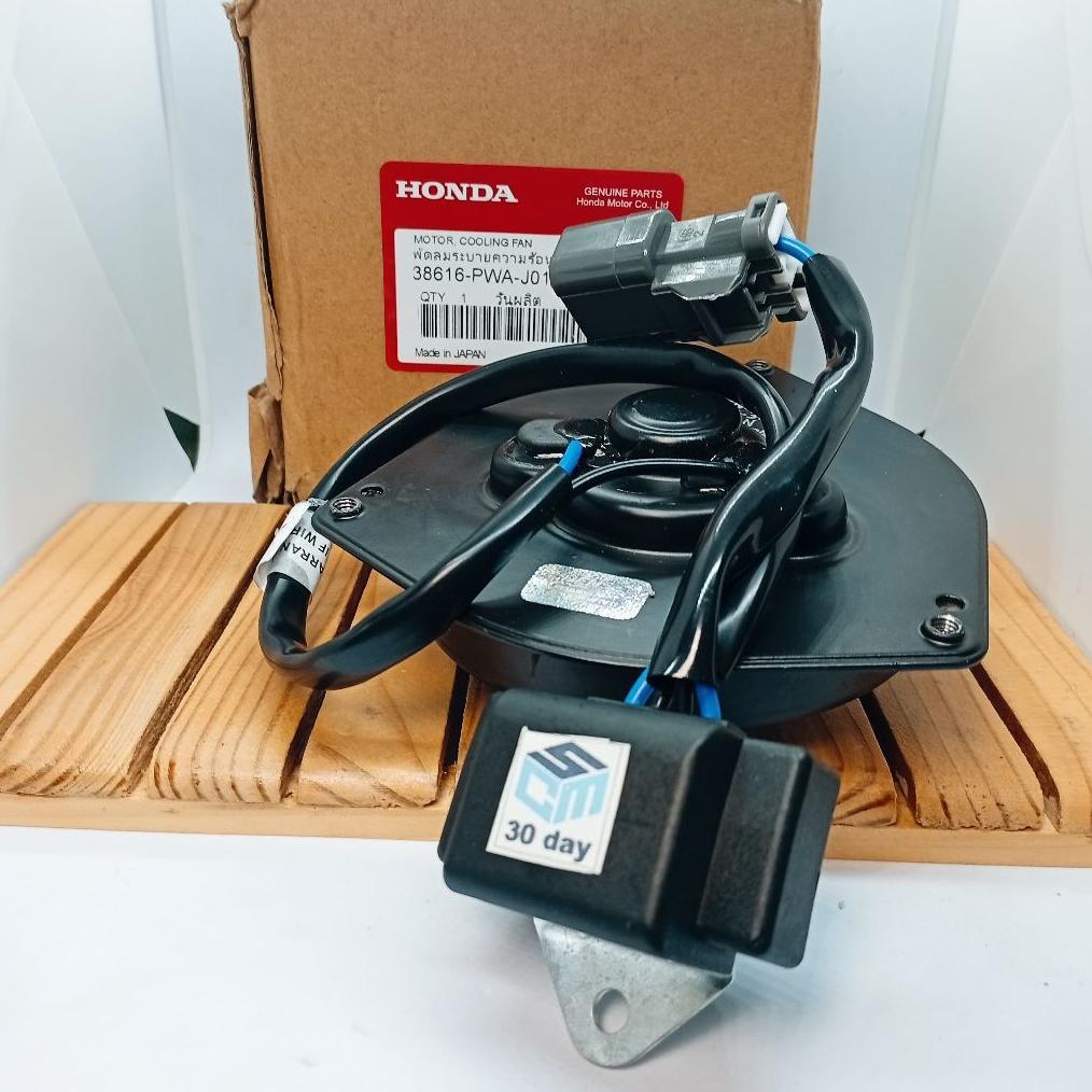 Motor Fan AC Motor Extra Fan 38616-PWA-J01 Honda Jazz GD3 Accord Maestro Accord Cielo Accord S84 Vti