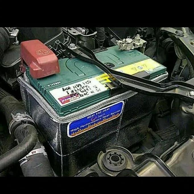 Peredam panas aki dan pelindung Accu mobil Terios dan Rush ASLI