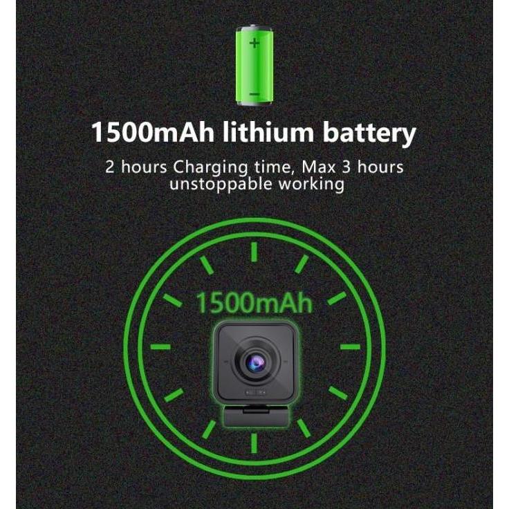 HOSODO HSD-P100 Wireless Webcam Full HD for Meeting Streaming Terlaris