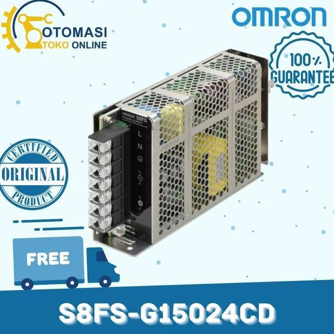 Promo S8FS-G15024CD Omron Power Supply Diskon