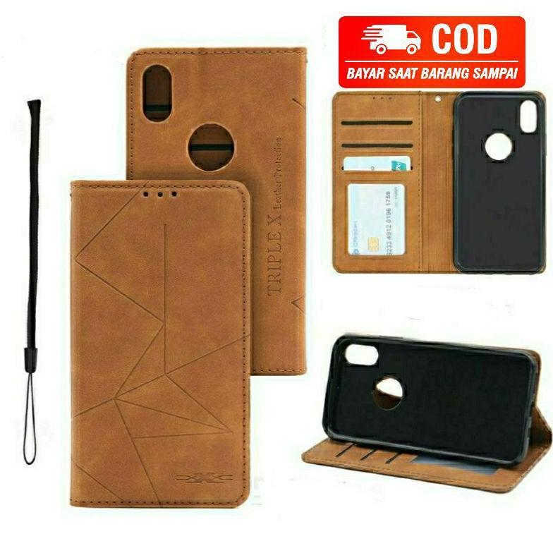 Nice- Samsung A22 4G A22 5G M62 Flip Leather Case Flip Cover Magnet