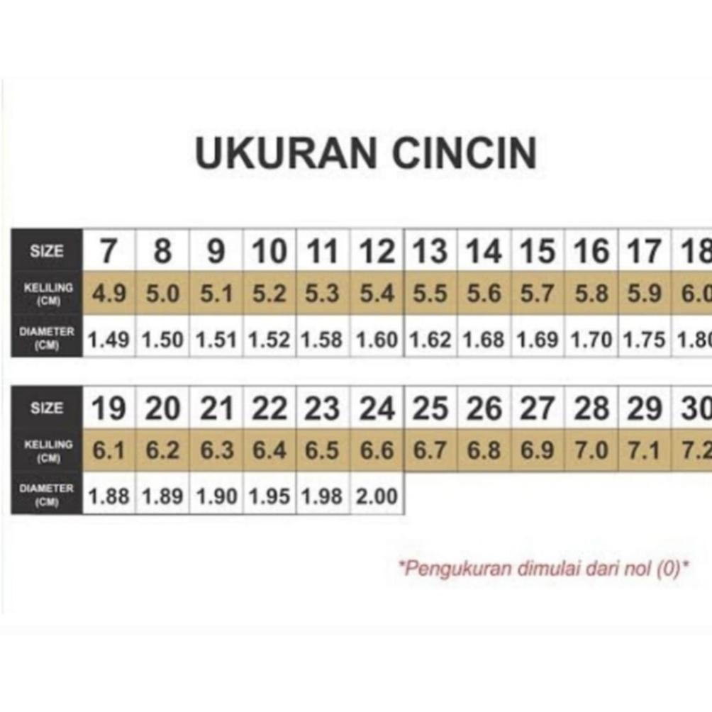 Cute- Aksesoris Emas Muda Cincin Polos