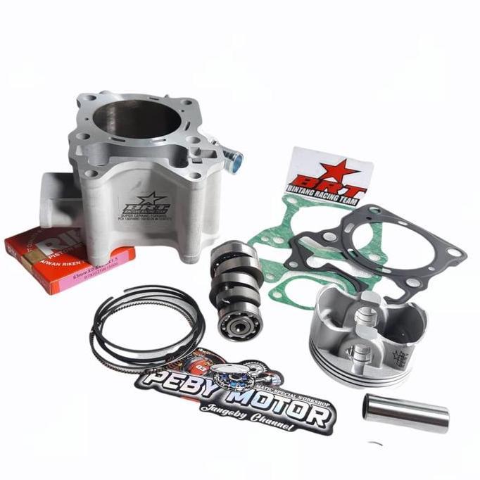 PAKET BORE UP BRT 3 VARIO 125 150 PCX ADV BLOK PISTON BRT CERAMIC