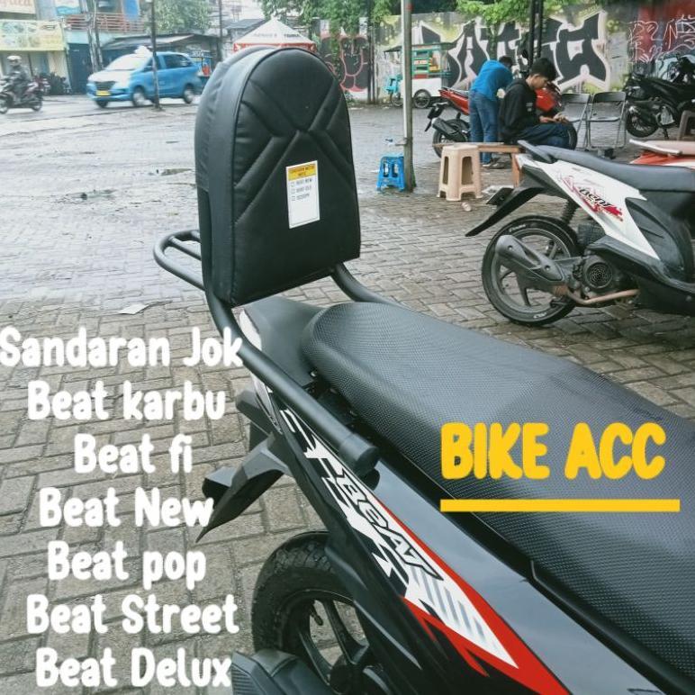 Sandaran Jok Motor Beat Delux Beat Street Beat Fi Beat Karbu Sandaran jok Motor Beat Baru Beat Lama