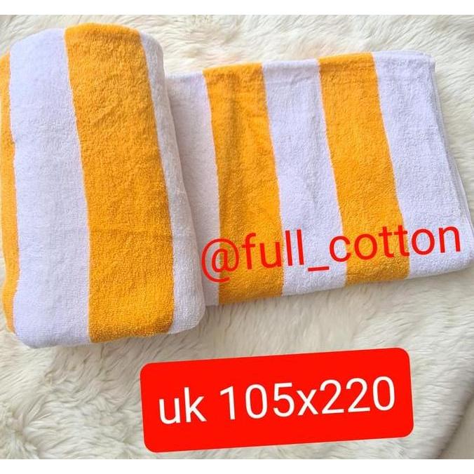 Bath- Handuk Hotel Putih/ Handuk Jumbo Warna/ Pool Towel/ 90X180Cm B Grade