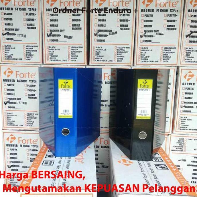 Orga- [Kado Akhir Tahun] Ordner Forte Premium Enduro + Laminasi Ukuran Kuitansi / A5 Punggung 75 Mm 
