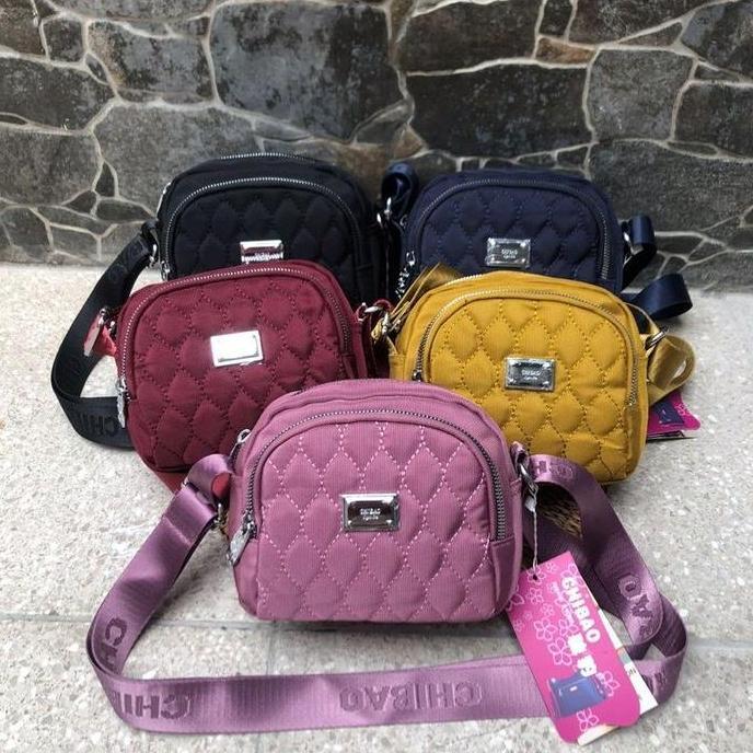 New- Tas Selempang Wanita Chibao Kanvas Cba99018-22 Slingbag