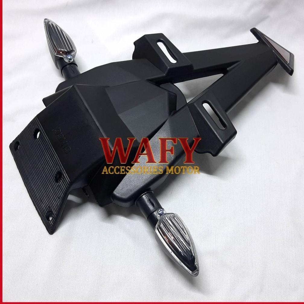 Spakbor Dudukan Plat Nomor Belakang Universal Dan Sein Vixion Mini Spakbor Buntut Dudukan Plat Nomor