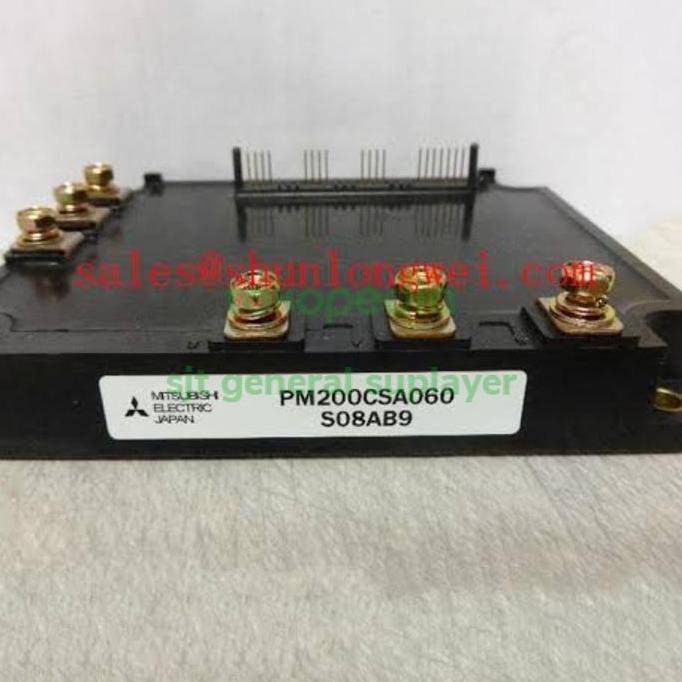 Baru PM200CSA060 MITSUBISHI MODULE 3PHASE IGBT 200A/600V sjt92 dijamin