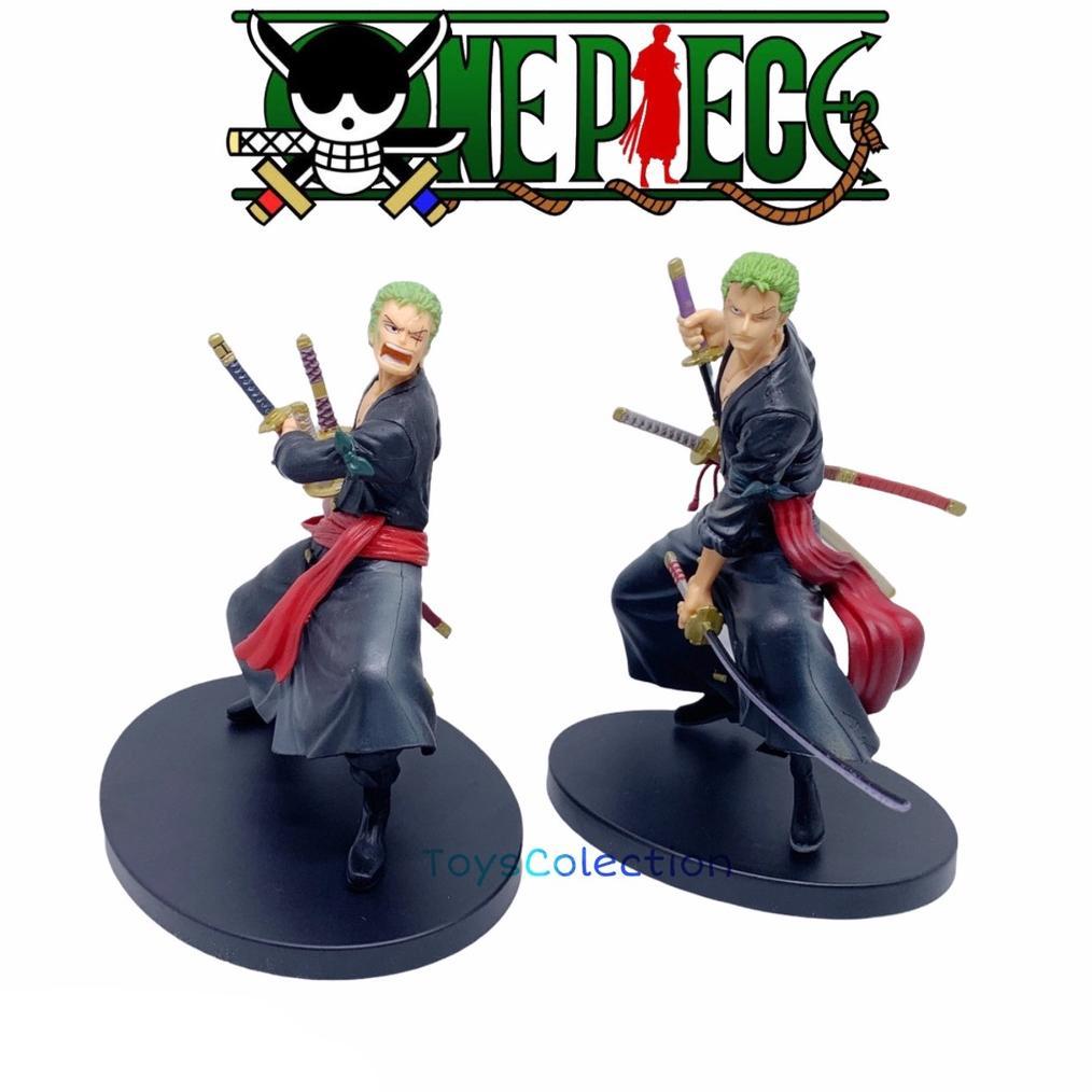 Figure - ACTION FIGURE ONE PIECE RORONOA ZORO WT100 VER. DFX THE GRANDLINE MEN MAINAN TOPPER CAKE PA