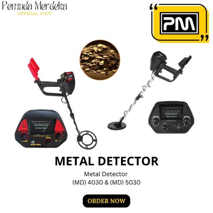 Alat Deteksi Logam Emas Perak Metal Detector MD- 4030 MD- 5030 Pemuda Merdeka Promo