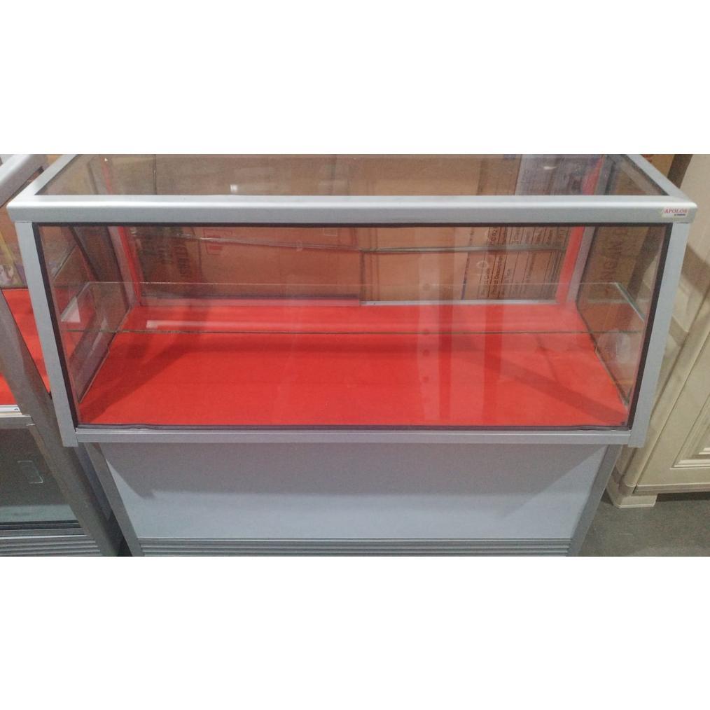 Rak Etalase Konter HP / Counter HP Kaca Ukuran 1 Meter