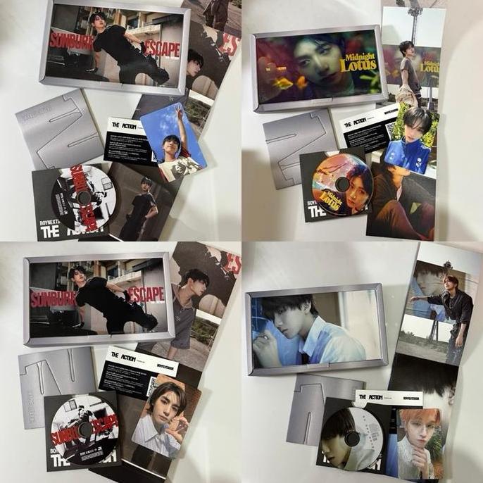 Album official BOYNEXTDOOR the action sealed unsealed sungho riwoo myungjae taesan leehan woonhak re