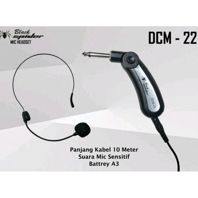 Volk- Mic Bando Kabel Black Spider Dcm 22 Mic Kabel