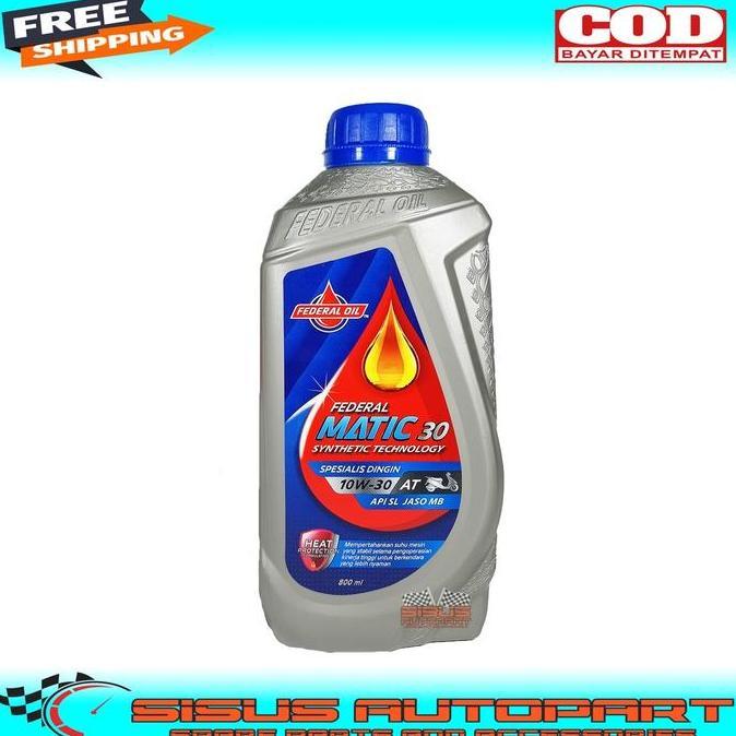 Hiww- Paket Federal Matic Plus Oli Gardan Honda / Federal Matic 0,8L Plus Oli Gear Ahm