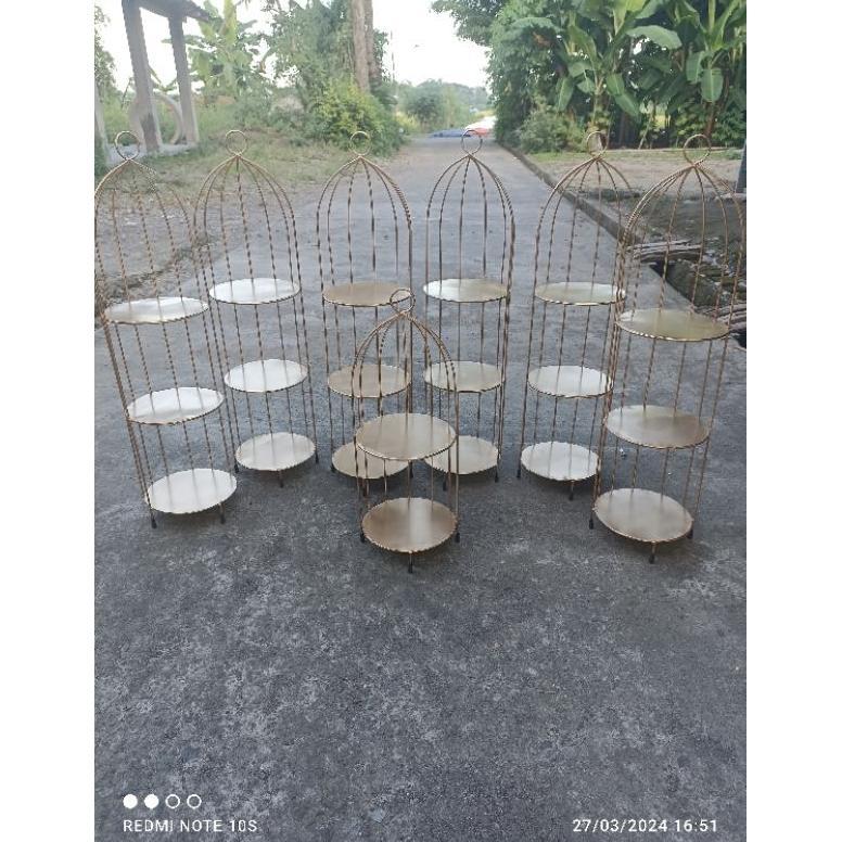 rak sangkar burung minimalis/rak susun serbaguna