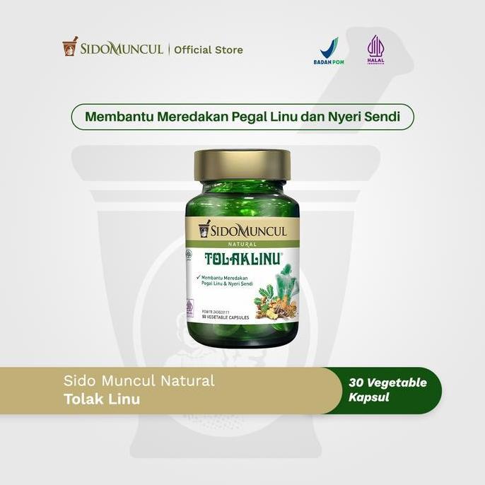 Ladyxy- Sido Muncul Natural Tolak Linu Capsule Herbal Untuk Pegal Linu Nyeri Sendi