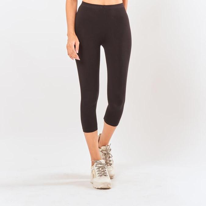 Grily- Lee Vierra Legging Basic Capri, Celana Legging 7/8