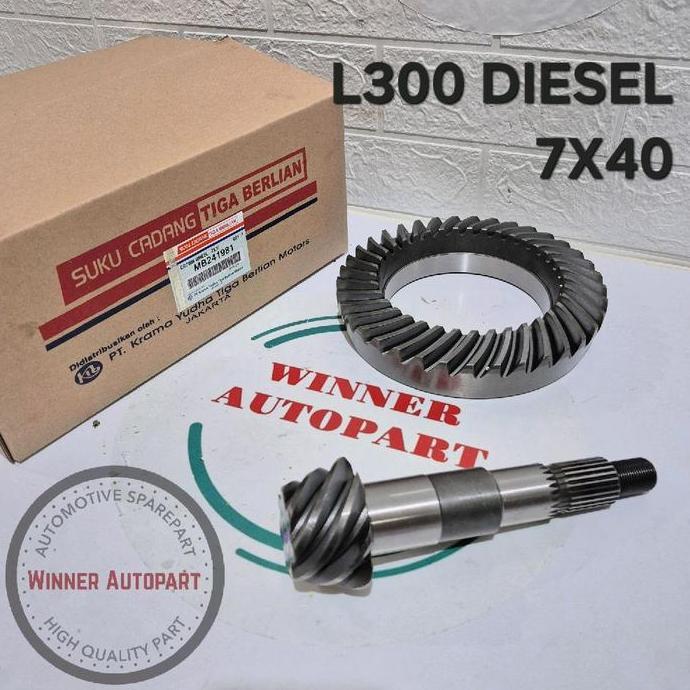 GEAR SET GIGI GARDAN MITSUBISHI L300 DIESEL L039 7X40