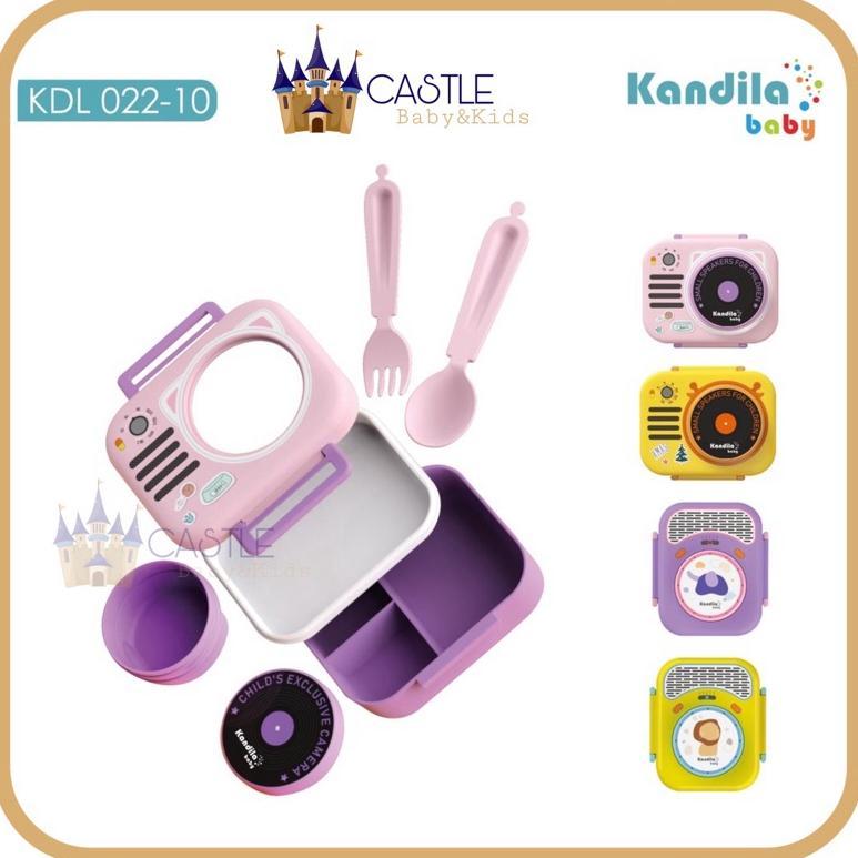 Kandila Baby KDL022-10 Lunch Box 680ml - Kotak Bekal + Spoon & Fork / Sendok Garpu