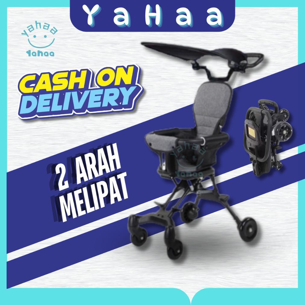 YAHAA Magic stroler bayi lipat travelling sepeda bayi stroller duduk kereta dorong troli bayi sepeda