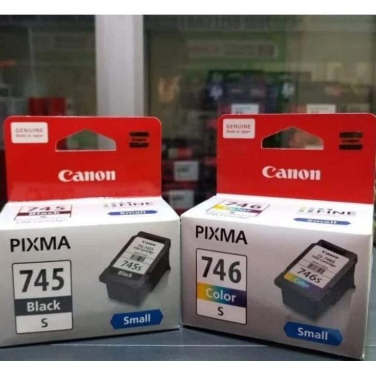 Catridge Canon 745 Small + 746 Small for ip2870s, mg2570s, tr4570s, mg2570