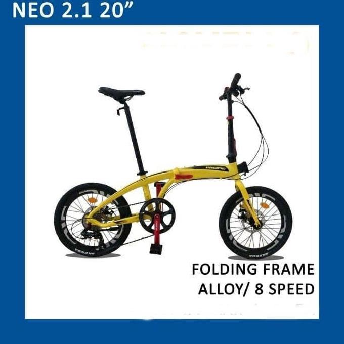 Terlaris Sepeda Lipat Folding Bike 20 Inch Pacific Noris 2.1