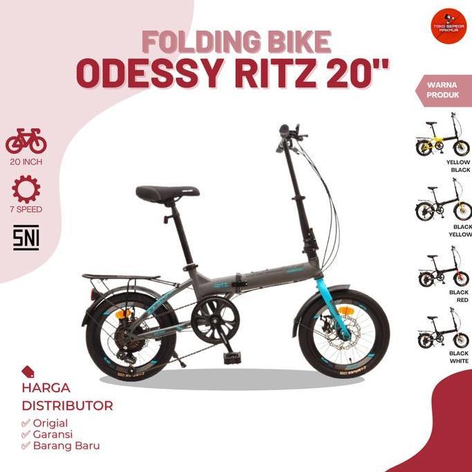 Terlaris Sepeda Lipat Folding Bike Odessy Ritz 20 Inch