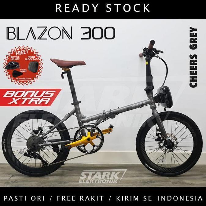 Terlaris Pacific Blazon 300 Sepeda Lipat Folding Bike
