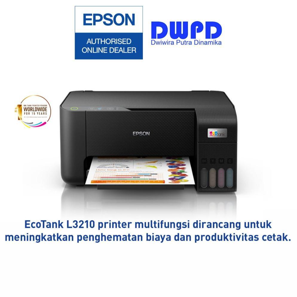 EPSON PRINTER L3210 L-3210 L 3210 PRINT SCAN COPY A4 (PENGGANTI L3110)