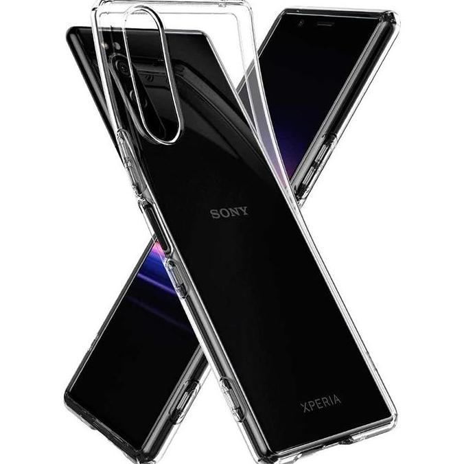 Slim TPU Case Sony Xperia 5 - Original Clear Soft Bening Cover Casing
