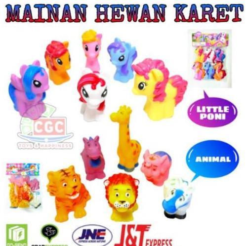 Expert- Mainan Hewan Little Poni Karet Bunyi SNI