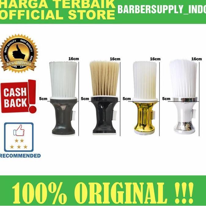 Littlehn- Kuas Barber Isi Bedak Premium / Kuas Barber / Barber Brush