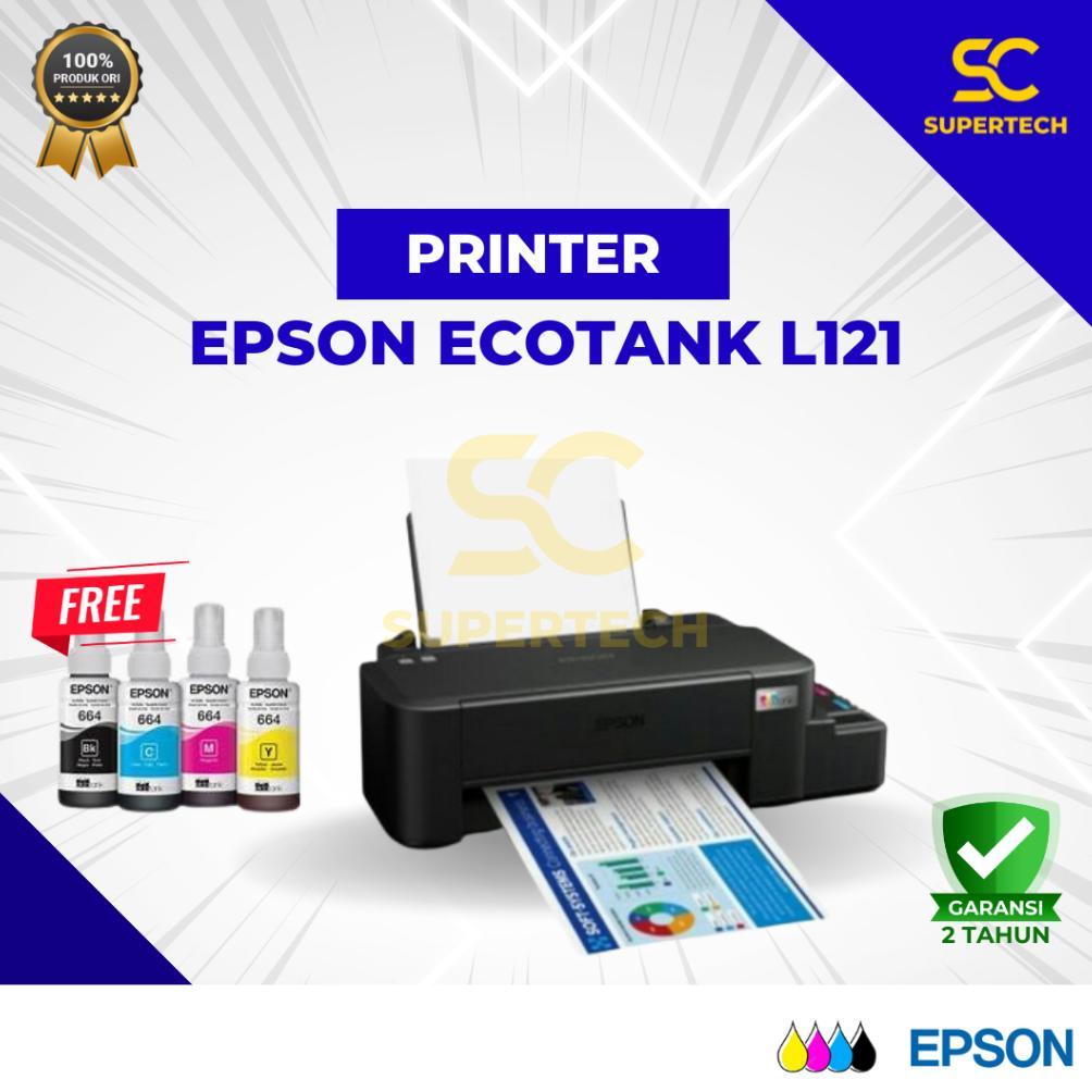 Printer Epson EcoTank L121 Garansi Resmi Termurah Gratis Tinta L 121 L-121