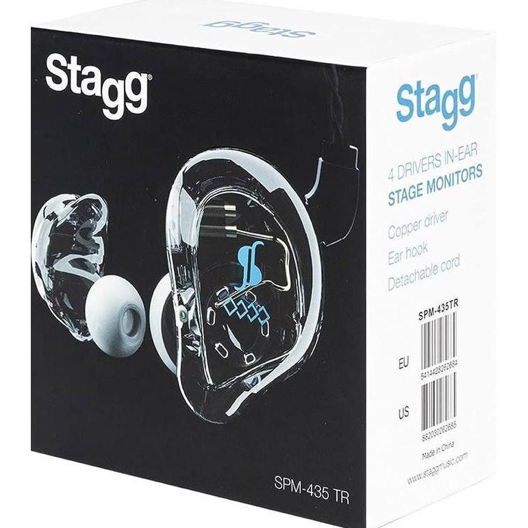 STAGG SPM-435 IN EAR MONITOR 4 DRIVER
