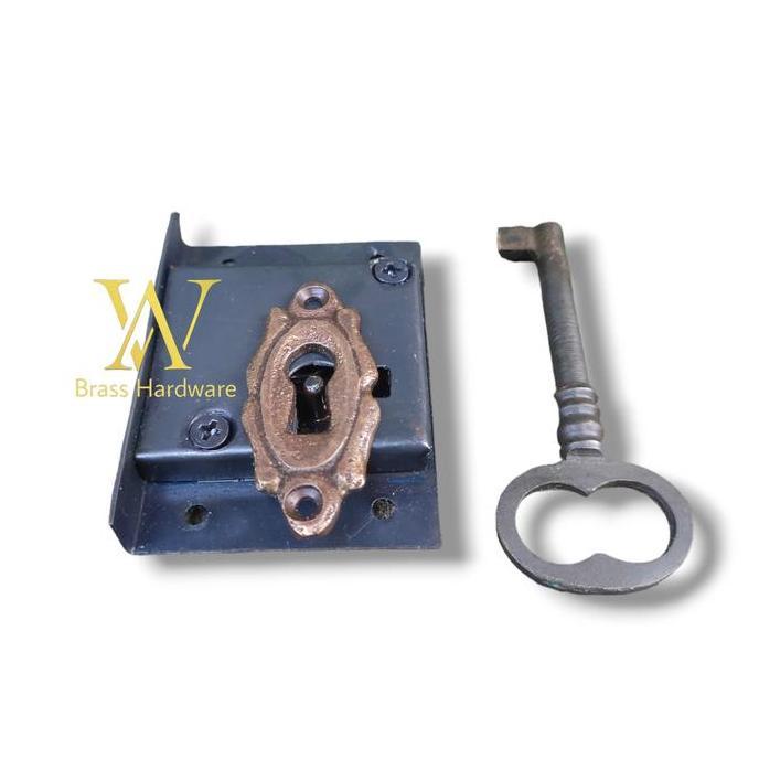 Dkrs- Kunci Gerobok Laci Lemari Kunci Antik Motif Klasik