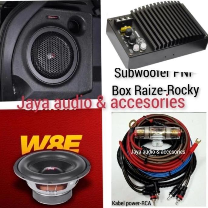 Subwoofer oem Cello 8"W8E Plus Power Toyota Raize-Daihatsu Rocky