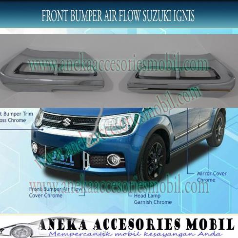 Front Bumper Air Flow Chrome / Bumper Depan Air Flow Suzuki Ignis