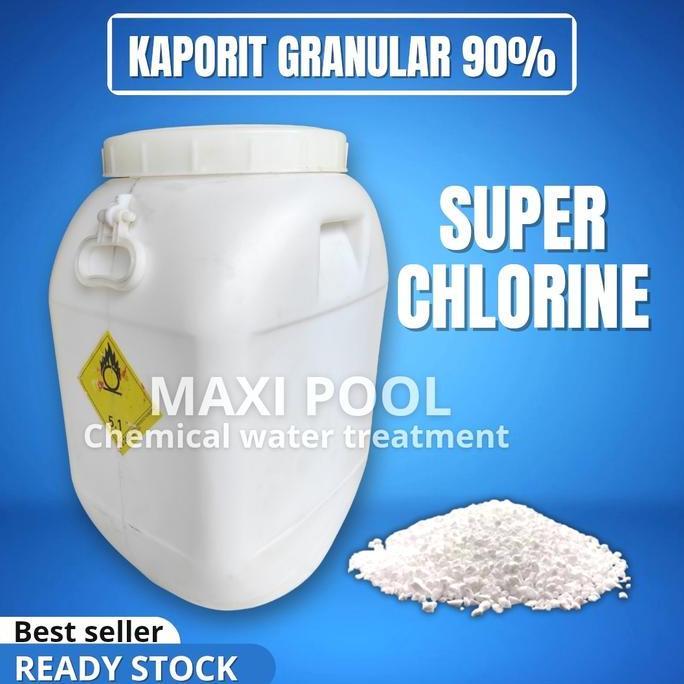 Kaporit Granular 90% 50Kg / Granular 90% / TCCA Granular 90% / Klorin