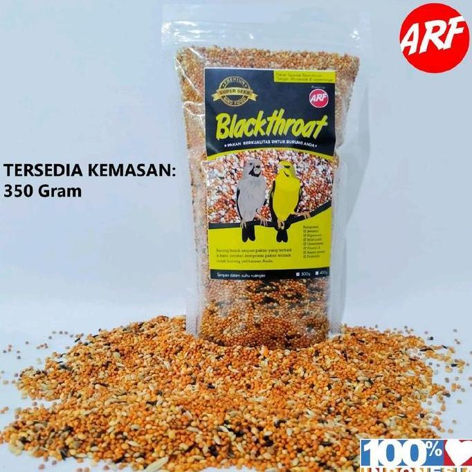 Britis- Pakan Burung Blackthroat Sanger Mozambik Dengan Kandungan Protein Tinggi Untuk Harian & Tern