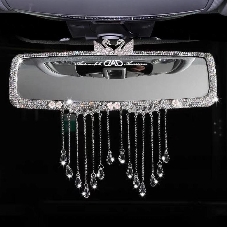 kaca spion mobil Kaca spion diy blink kaca mobil blink DAD kaca spion jepit hiasan diamond DAD kaca 