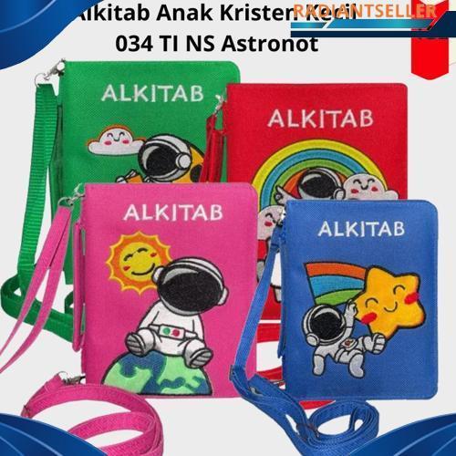 Alkitab Anak Kristen Kecil TB2 034 Astronot Terjemahan Baru 2 LAI Mini Sampul Tali Baru