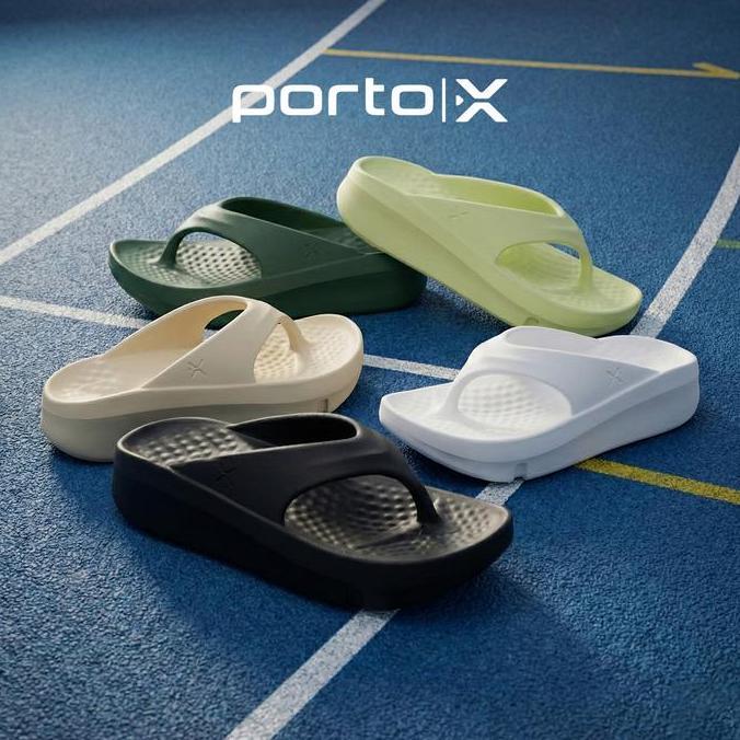 PROMO - Porto X Sandals - Aalto Flip Flops Sendal Recovery Jepit Recovery Pemulihan Adaptifoam