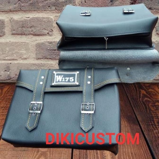 TAS SAMPING KAWASAKI W175 / SIDE BAG MOTOR KODE 1184