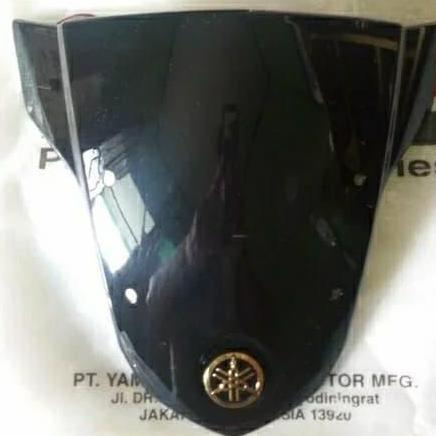 Visor Windshield & Emblem Yamaha Vixion Nva Original Asli