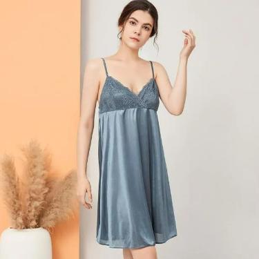 [TKPD30] SLEEPWEAR / LINGERIE FELANCY 078-NE5066 066 BAHAN SATIN SUPER HALUS DAN DINGIN SIZE M L (TA