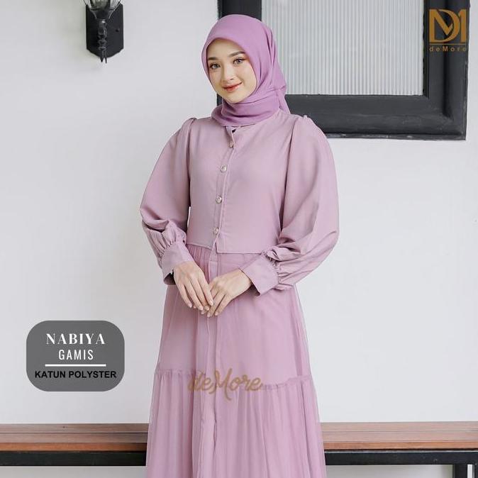 Demore | Gamis Pesta Remaja Dewasa 2in1 Set Rok Tutu Panjang Baju Kondangan Ready Hitam